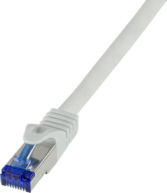 LogiLink LogiLink C6A022S Grey 0.5 m Cat6a S/FTP network cable (S-STP)