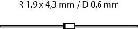 Dinistorius 28-36V 2A Ib<0.3mA DO35