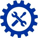Technikos pilnas paruošimas darbui, su alyvos užpildymu.