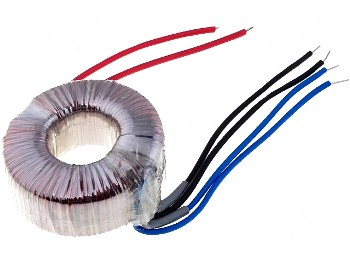 Transformatorius toroidinis 230V/2x12V 2x2.05A INDEL