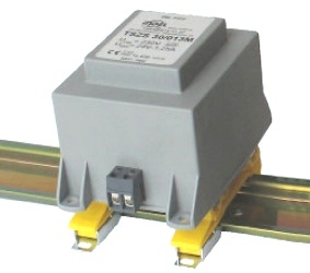 Transformatorius montuojamas ant DIN bėgelio 230V/24V 1.04A INDEL