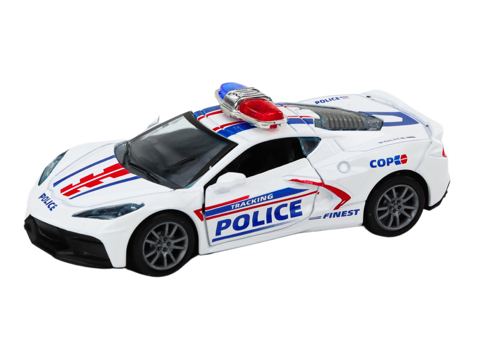 Metalinis policijos automobilis 1:32, Drive Mix