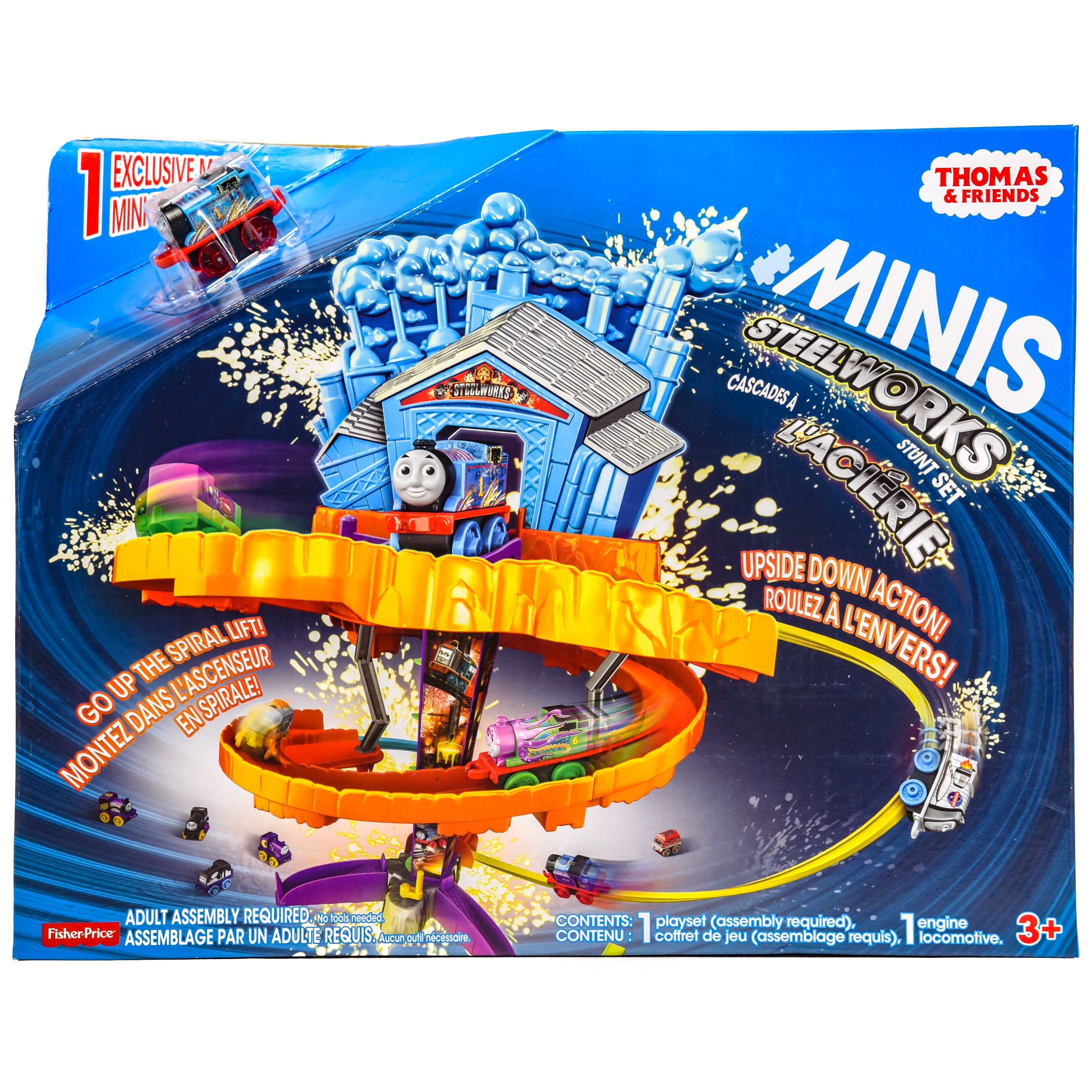 THOMAS & FRIENDS trasa mini traukinukams "Plieno dirbtuvės", FGR17