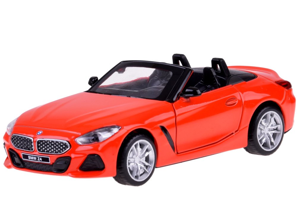 Modelis BMW Z4 M40i kabrioletas, metalinis, raudonas