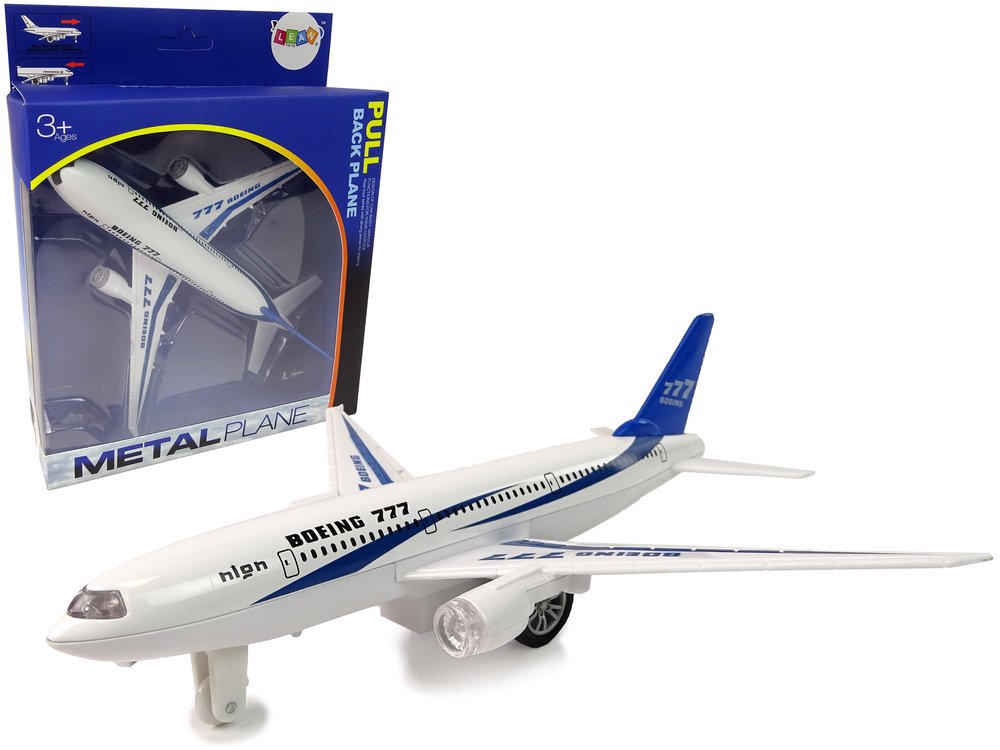 Keleivinis lėktuvas Boeing 777, mėlynas