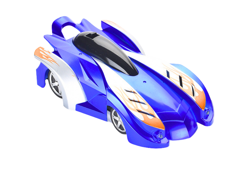 Sportinis automobilis su lazeriu, mėlynas