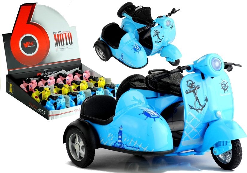 Žaislinis motoroleris, 1:14, 1vnt.