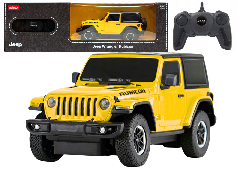 Nuotoliniu būdu valdomas Jeep Wrangler Rubicon