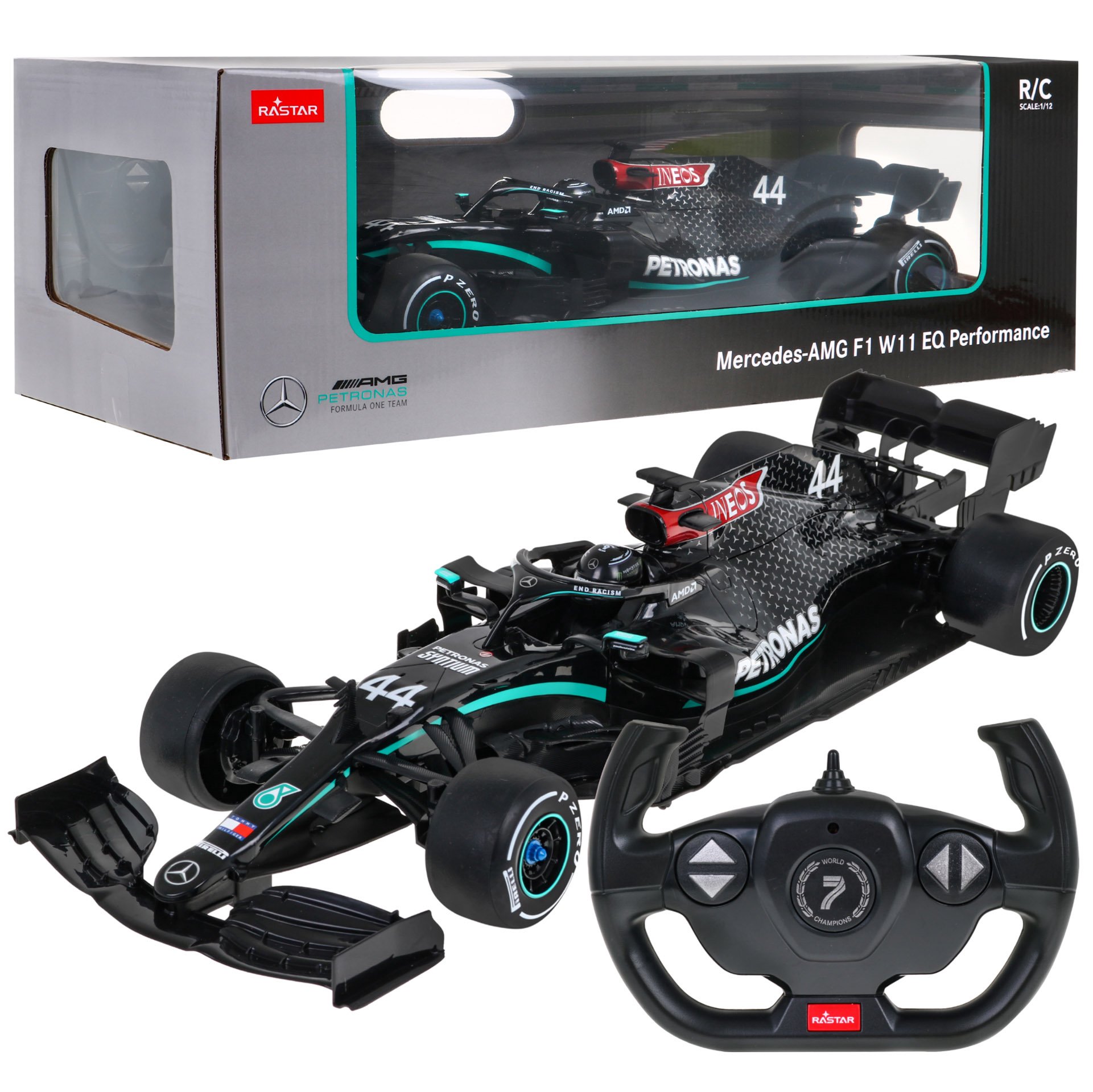 Nuotoliniu būdu valdomas automobilis Mercedes-AMG F1 W11 EQ Performance