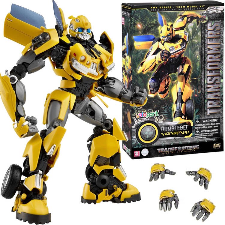 Figūrėlė Bumblebee 16 cm, modelis surinkimui