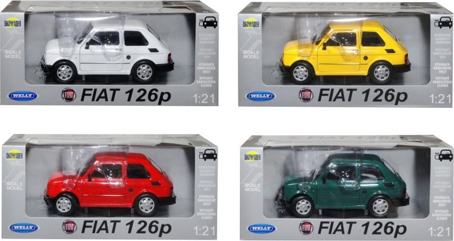 Welly Fiat 126P 1:21 (130-22477)