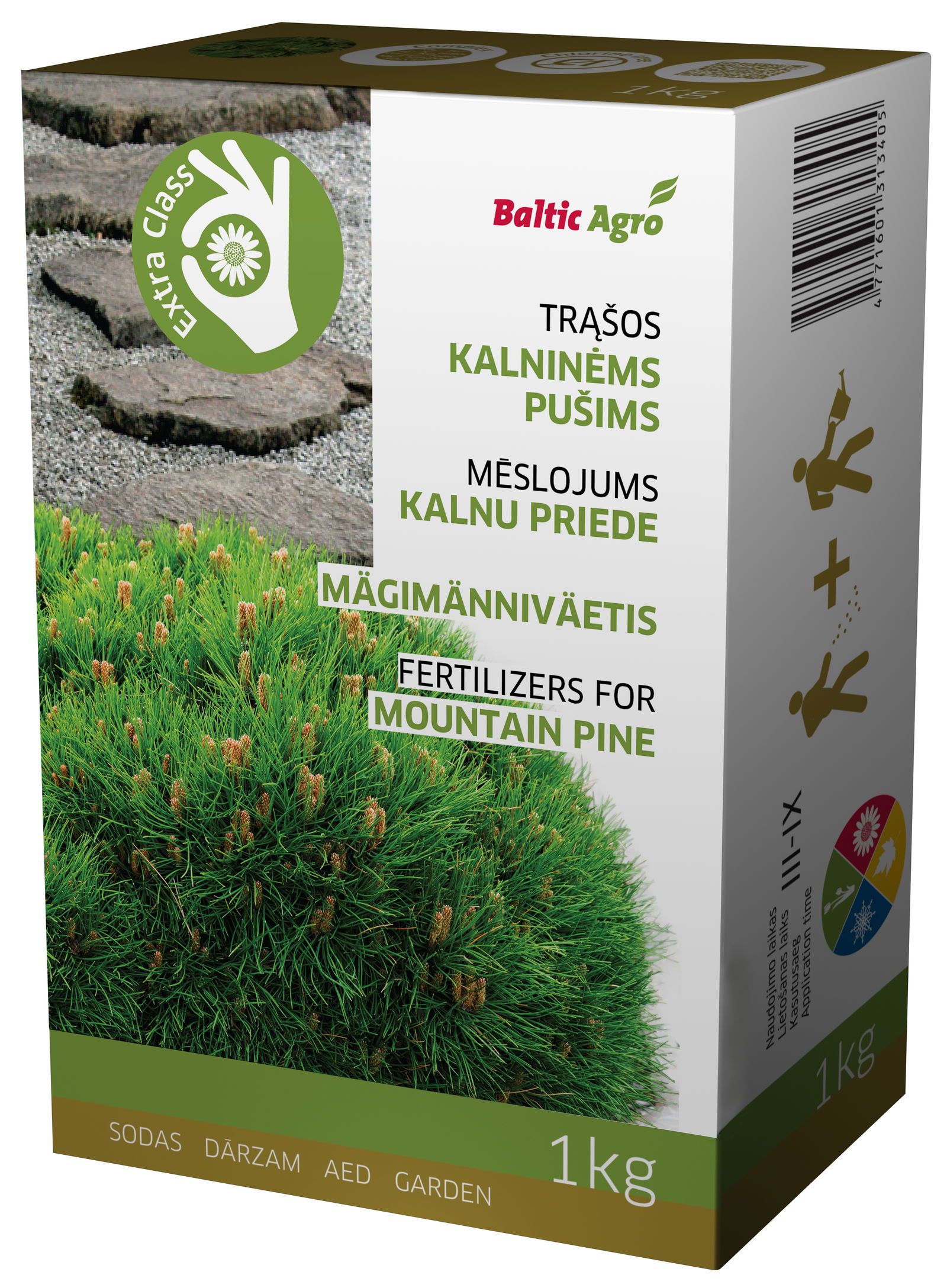 Trąšos kalninėms pušims, 1 kg