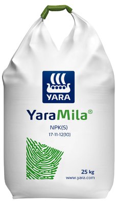 Greito veikimo kompleksinės trąšos Yara Mila NPK (S) 17-11-12+1,2Mg+4S +0,15 B 10 kg