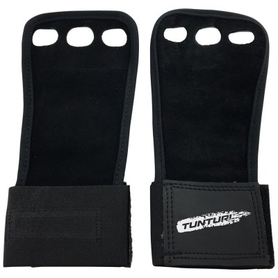 Pirštinės TUNTURI CrossFit Grips, odinės (Dydis: XS)