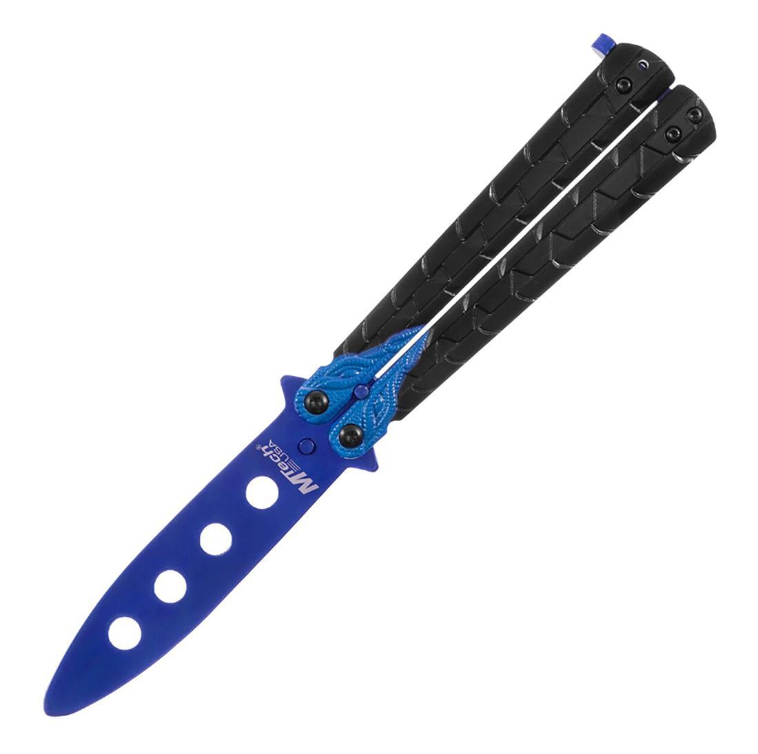 Master Cutlery Dragon terniruočių sulankstomas balisongo peilis Blue MLP išsiuntimas 9 d.