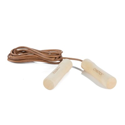 Odinė šokdynė GYMSTICK Leather Jump Rope