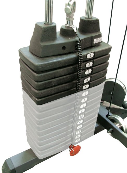 Svoris multifunkciniam Body-Solid SP50 (5 plokštelės)
