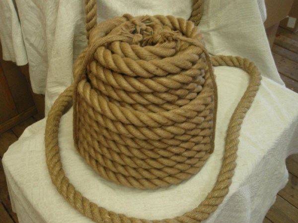 Sukta lininė virvė D20 60m 14,3 kg