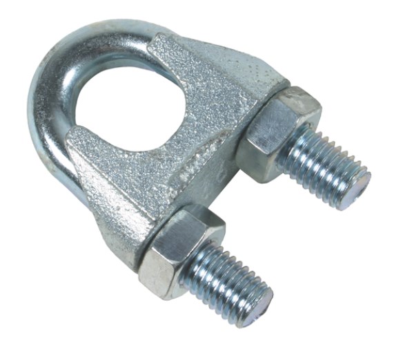 Suspaudėjas troso 6 mm F DIN-741 spyna Goralmet