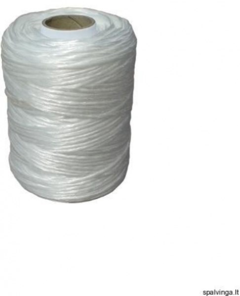 Virvė polipropileninė Tex 1000, 0,5 kg, 500m, baltos spalvos