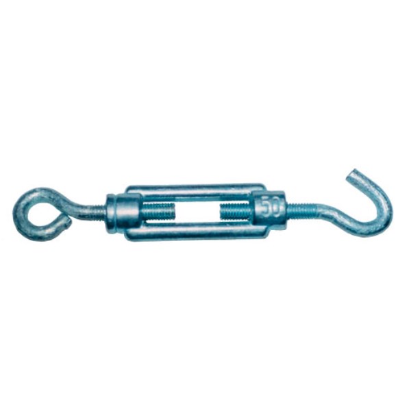 Templė troso įtempimui 10 mm M10 kablys - kilpa Goralmet DIN - 1480 F