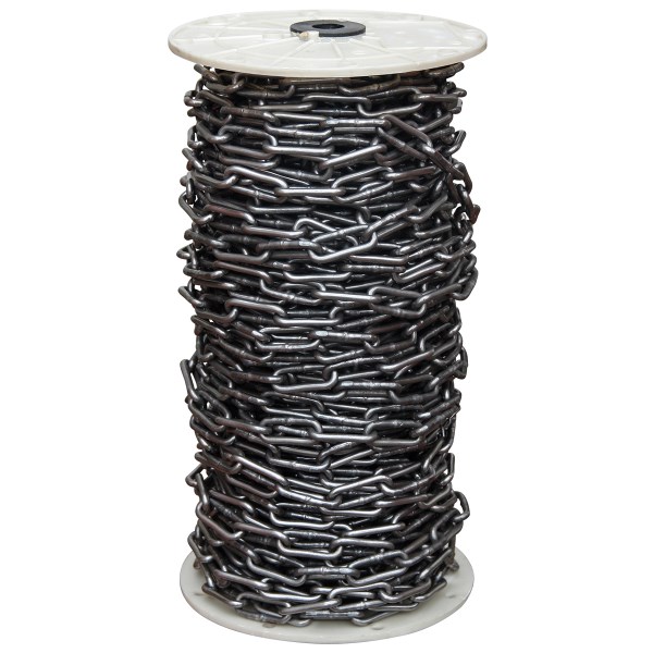 Juoda grandinė 5 x 32 mm 1 m.
