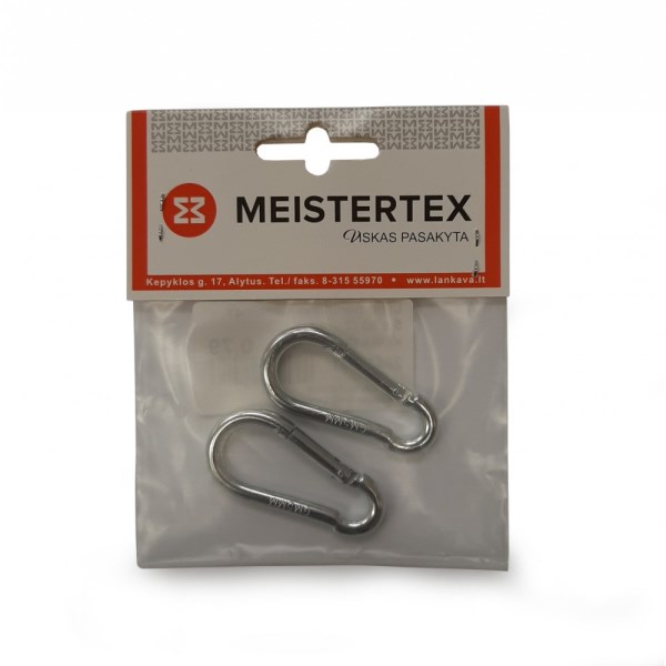 Karabinas 5x50 mm 2 vnt Meistertex