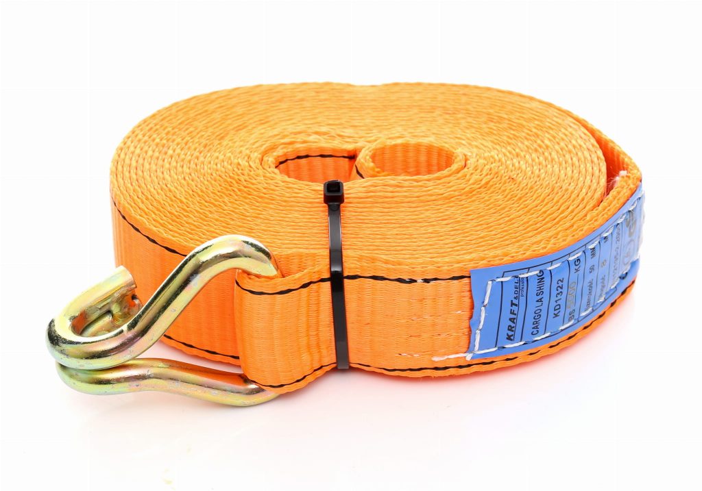 Vieno taško tvirtinimo diržas transportavimui 8 m / 50 mm / 5 t KD1322
