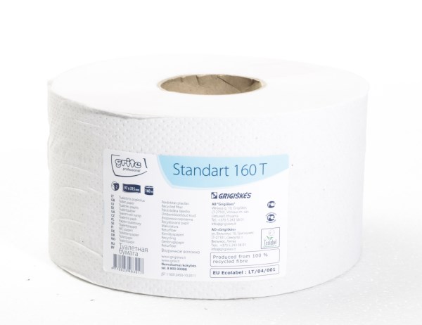 Popierius tualetinis Grite Standart 160 m
