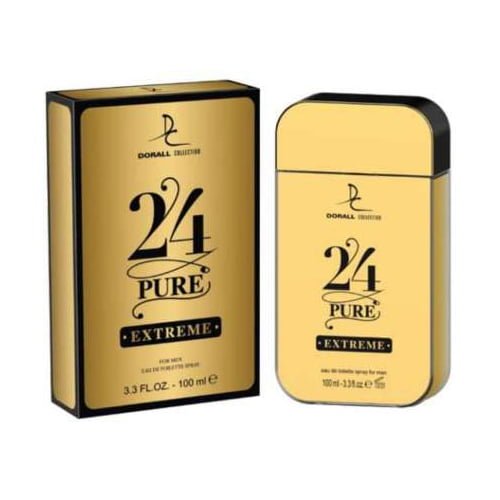 Vyriškas tualetinis vanduo DORALL COLLECTION 24 PURE EXTREME, 100 ml