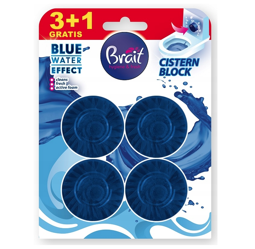 WC tabletės BRAIT Ocean, 4 x 50g