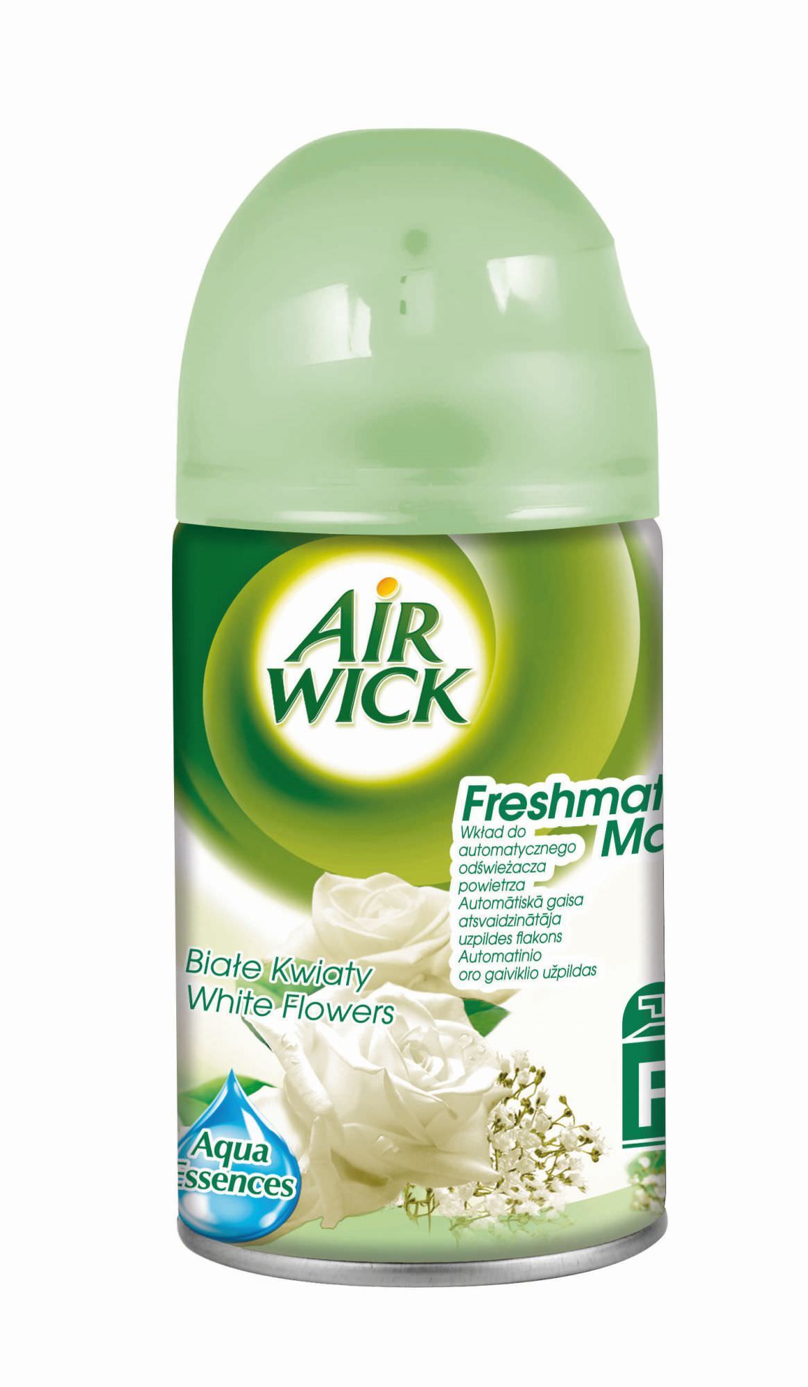 Automatinio gaiviklio papildymas AIRWICK, Baltosios gėlės, 250 ml