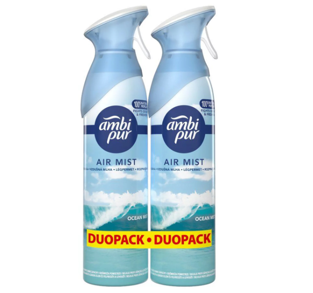 Oro gaiviklis AMBI PUR Ocean Mist, 185 ml, 2 vnt.