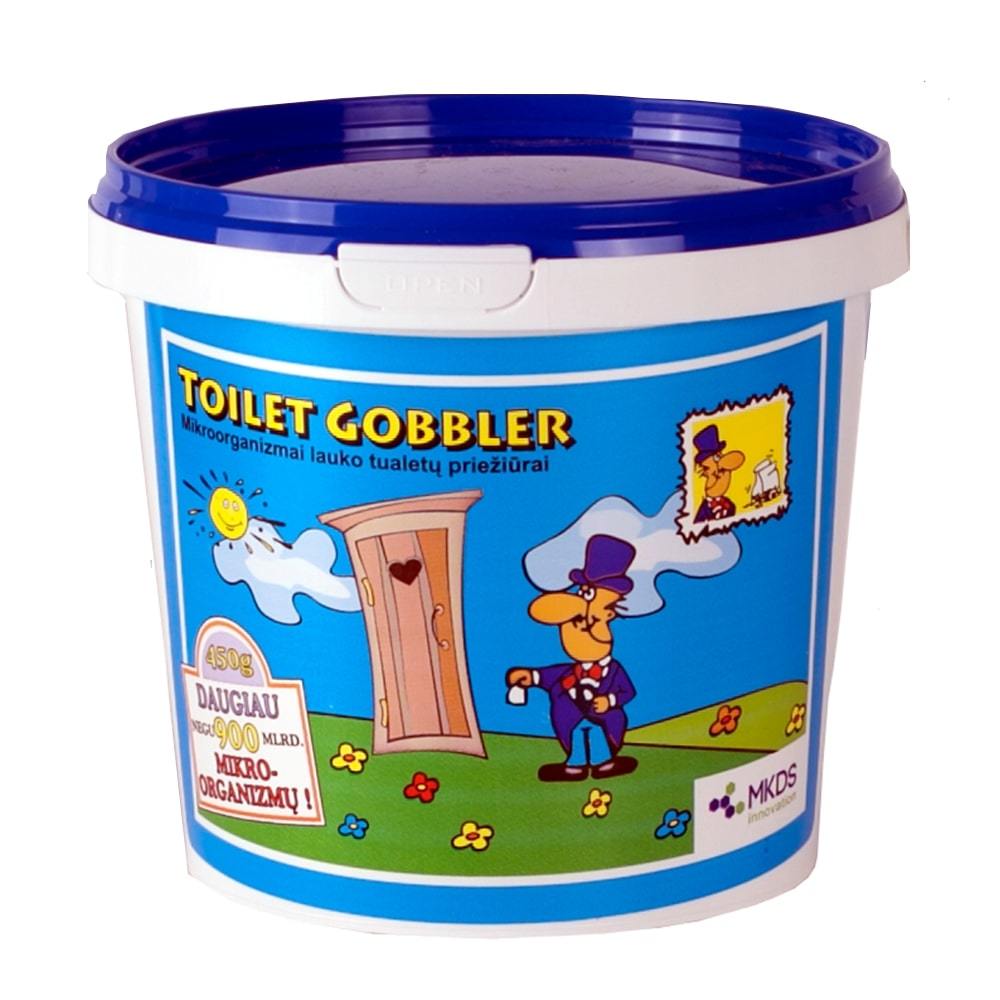 Mikroorganizmai lauko tualetams TOILET GOBBLER, 450 g