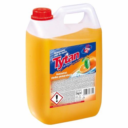 Universali koncentruota valymo priemonė Tytan Saldus apelsinas, 5 kg