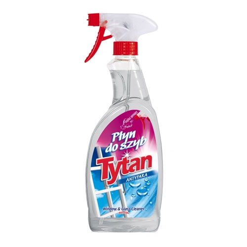 Stiklų valymo priemonė Tytan Antirasojimas, 750 ml