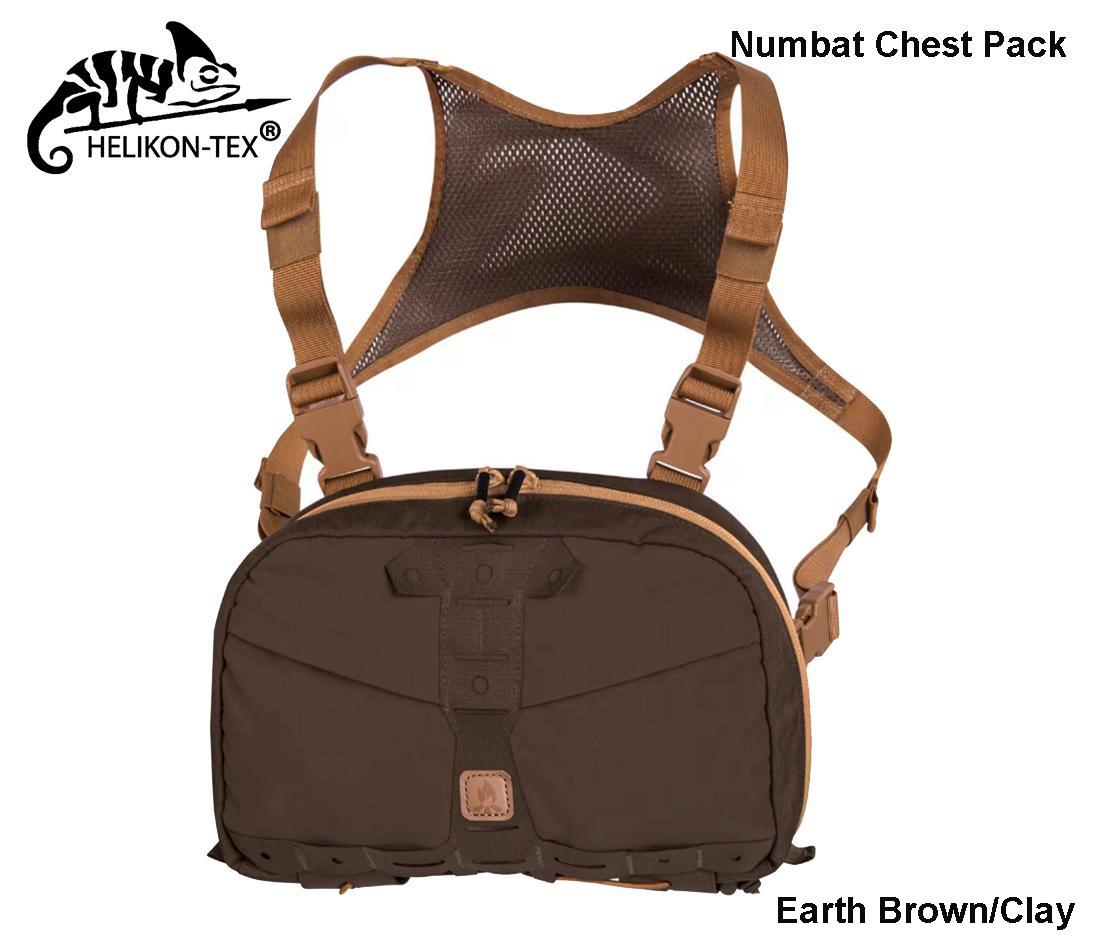 Krūtinės Kuprinė Helikon Numbat Earth Brown/Clay MLP išsiuntimas 9 d.