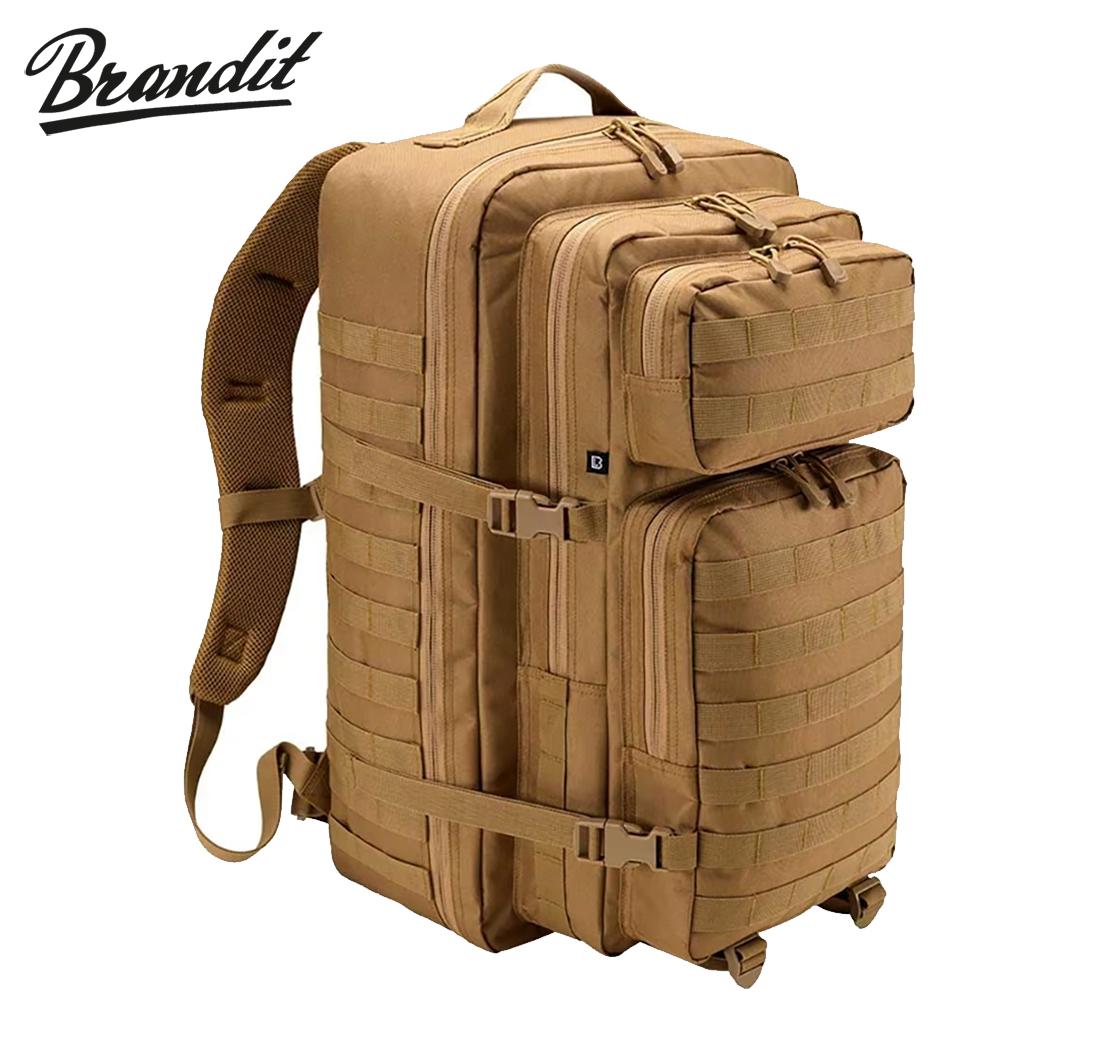 Didelė taktinė kuprinė Brandit US Cooper XL 65 l Coyote BLT išsiuntimas 1-3 d.