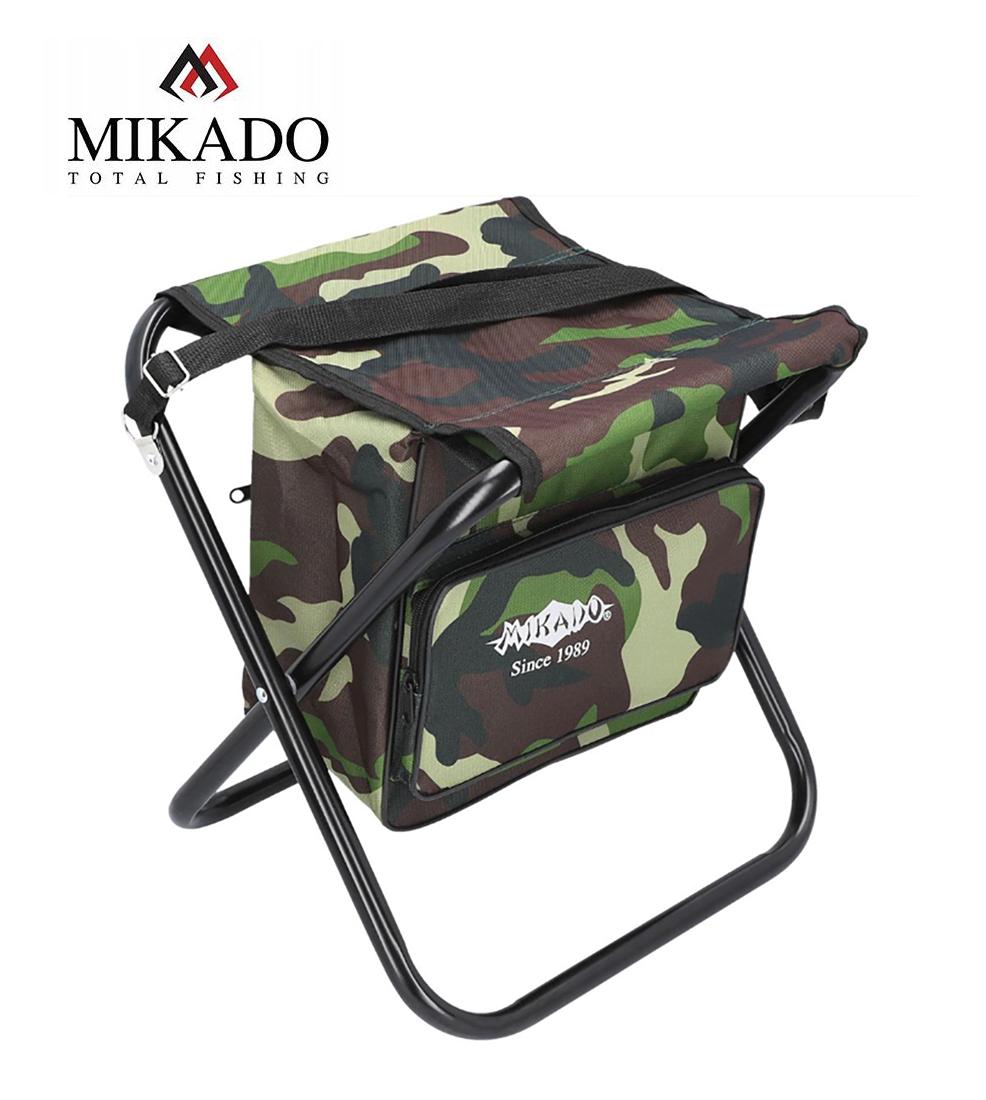 Mikado sulankstoma kelioninė kėdė su krepšiu (maks. 100kg) Camo BLT išsiuntimas 1-3 d.