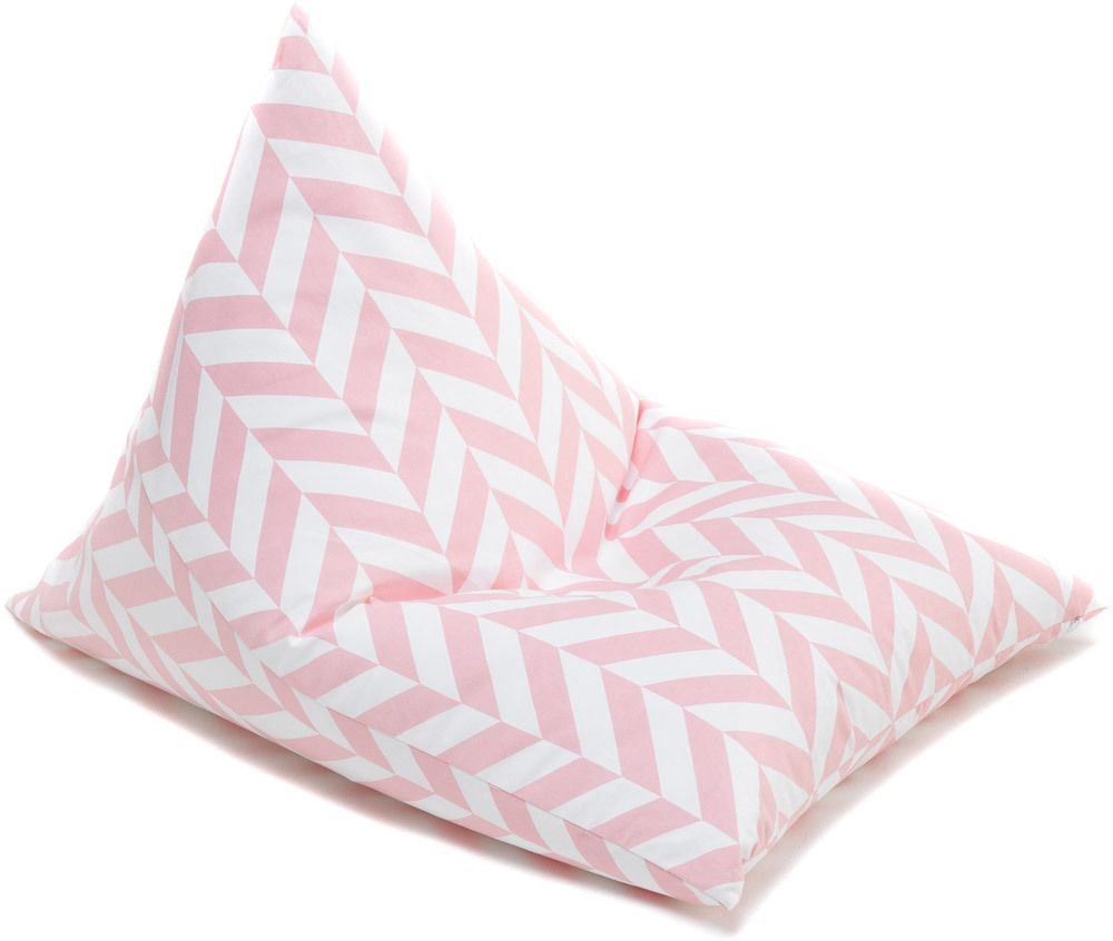 Vaikiškas sėdmaišis Wigiwama Pink Herringbone
