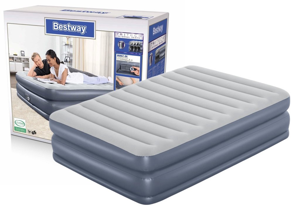 Dvivietis pripučiamas čiužinys Bestway,226x152x84, LN4316