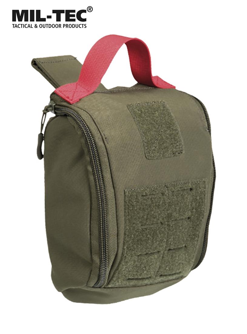 Mil-tec Molle Dėklas IFAK Vaistinėlei Laser Cut žalias .
