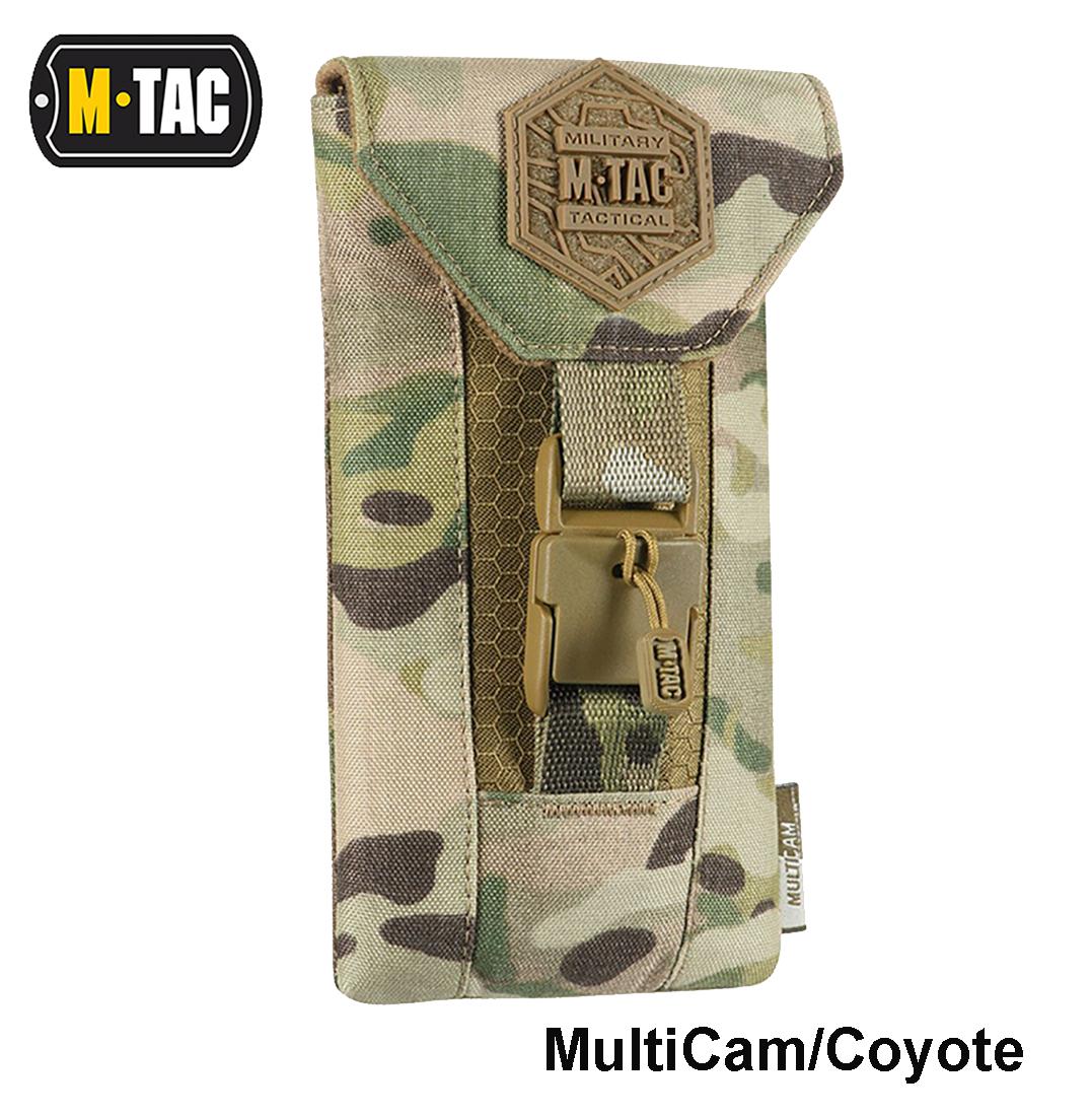 Dėklas mobiliajam telefonui M-Tac Elite Large MultiCam/Coyote BLT išsiuntimas 1-3 d.
