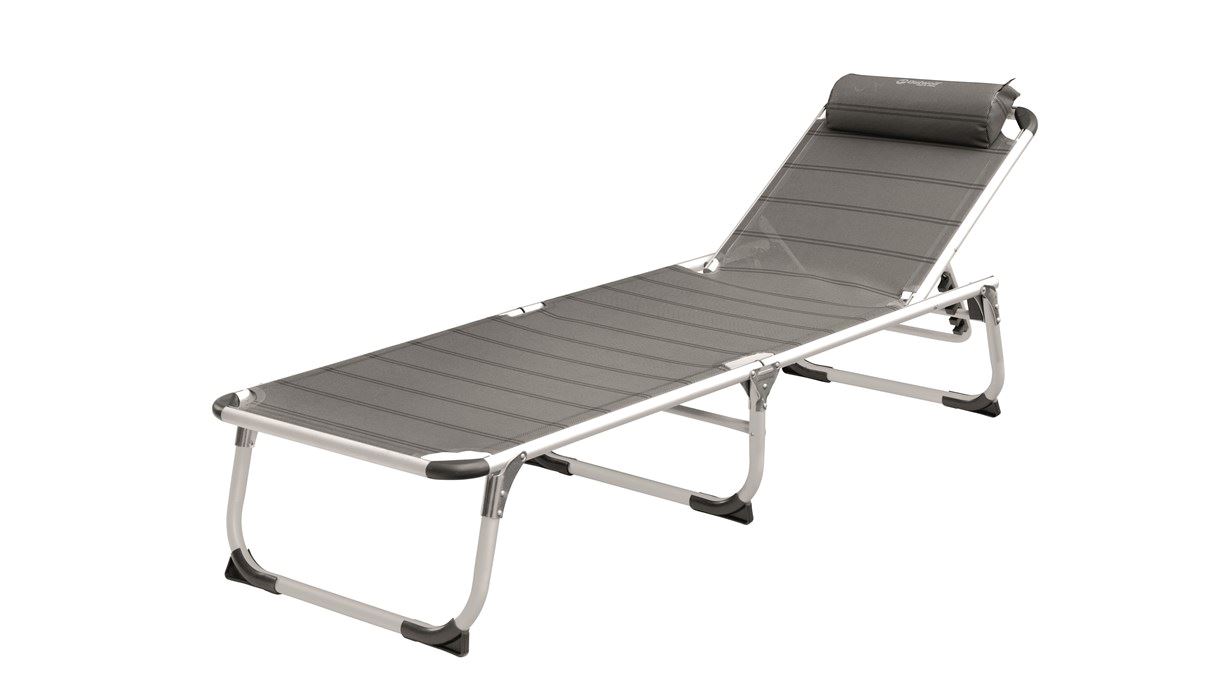 Gultas Outwell Foldable Sunbed New Foundland 120 kg, Grey