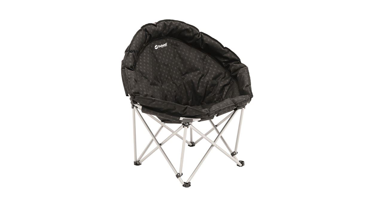 Sudedama kėdė Outwell Foldable chair Casilda Half-moon chair 120 kg, Black