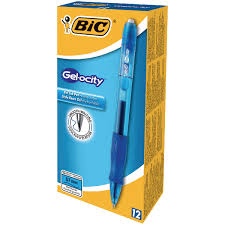 Bic Gelinis rašiklis Gel-Ocity 0.7 mm, mėlynas, 12vnt. 829158-1