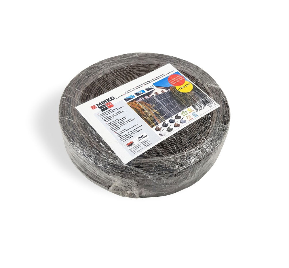Siaura tvoros juosta MIKKO RATTAN, rudos sp, 4,75 cm pločio, 12,75 m ilgio