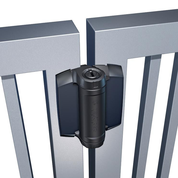 Vyriai su pritraukimu, 2vnt, (metalas-metalas) be kojelių tvoros varteliams iki 70kg