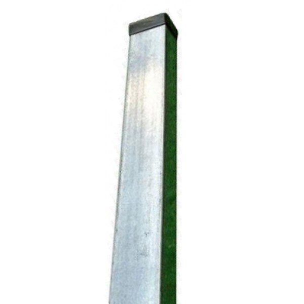 Tvoros stulpas stačiakampis 60 x 40 mm 1,5 m cinkuotas