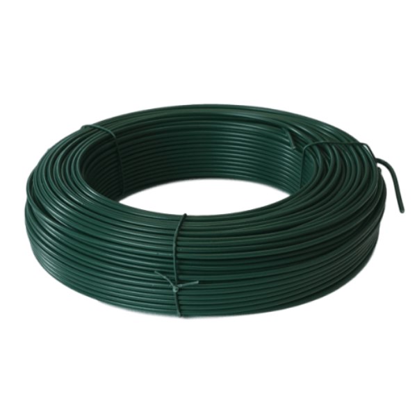 Įtempimo viela tvorai, Ø 1,7 mm, žalia, 100 m